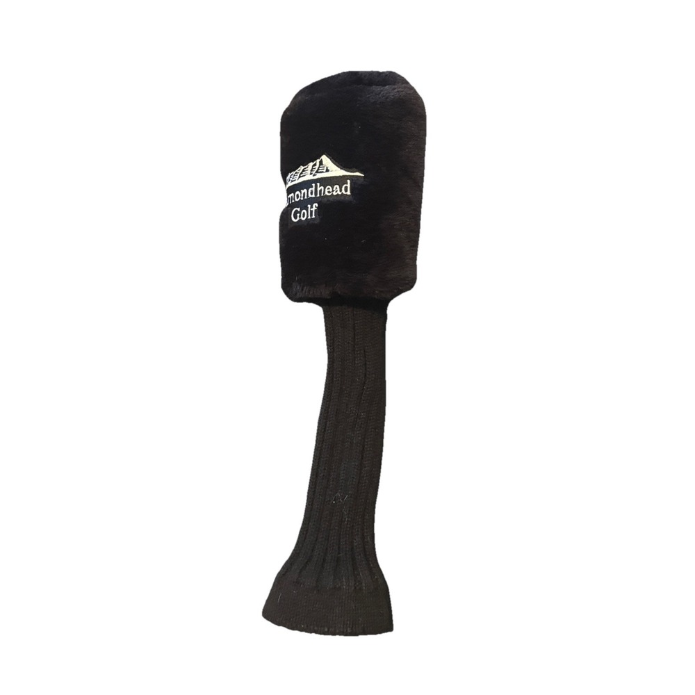 Diamondhead Golf Black Plush Driver or Fairway Headcover Very Nice!!